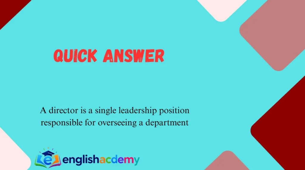 Quick Answer