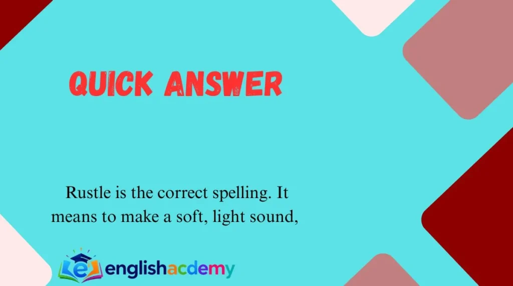 Quick Answer