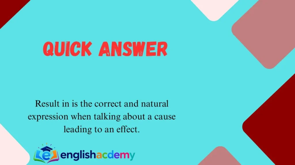 Quick Answer