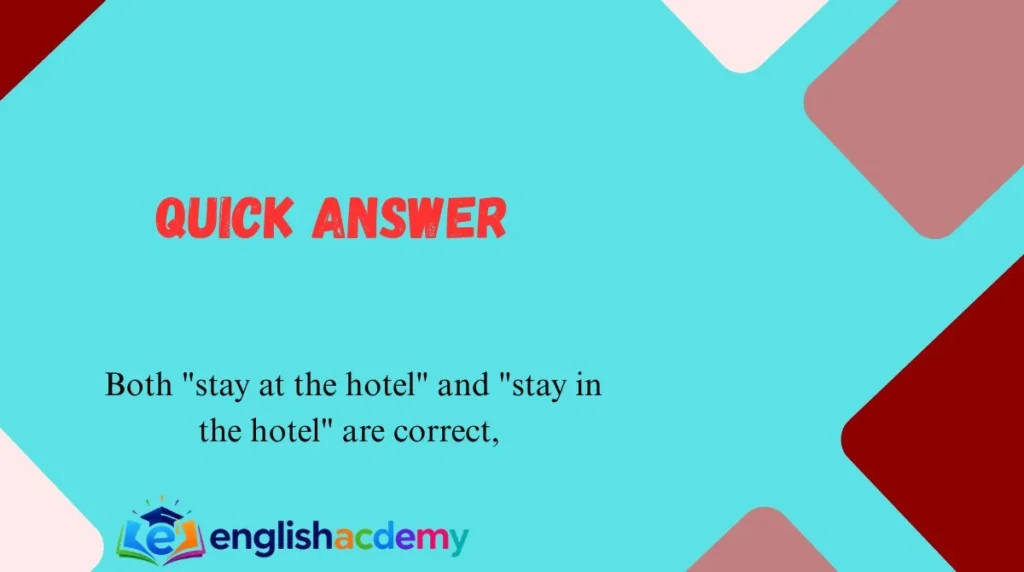 Quick Answer