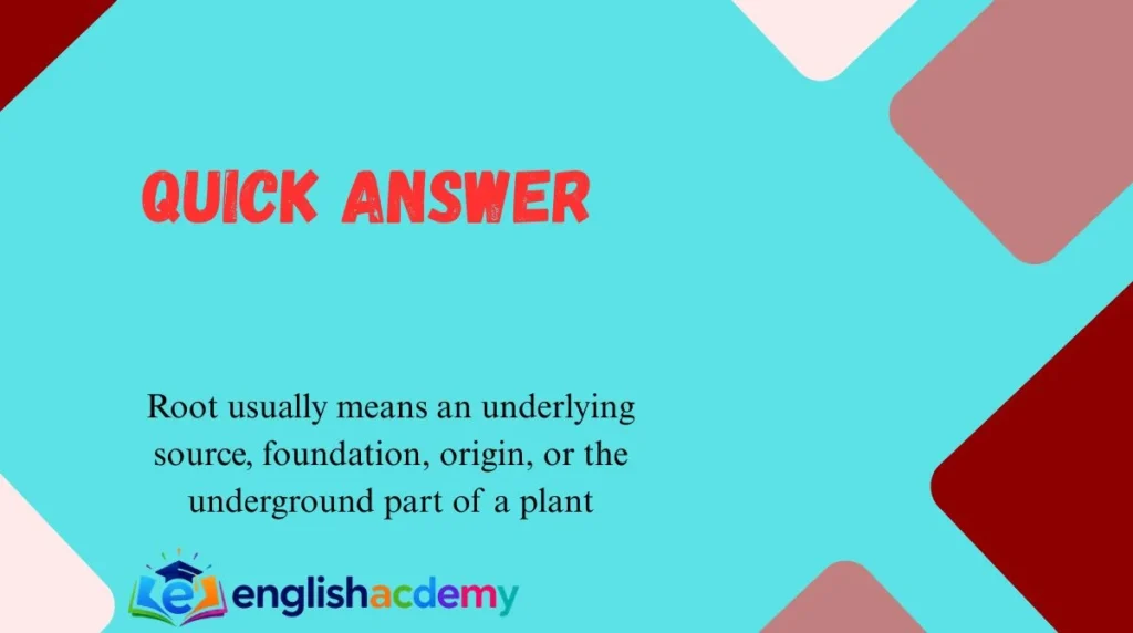 Quick Answer