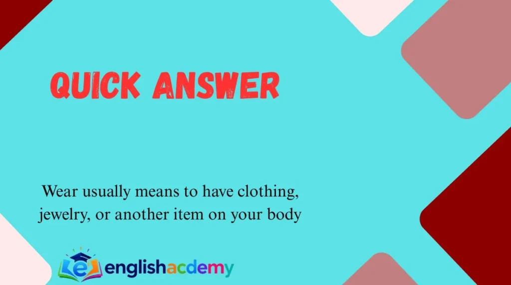 Quick Answer