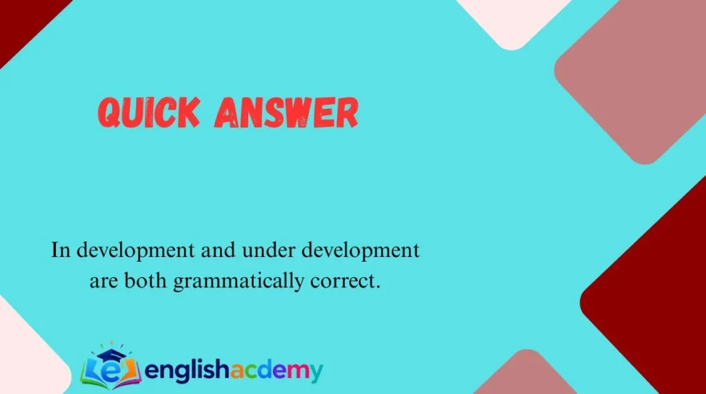 Quick Answer
