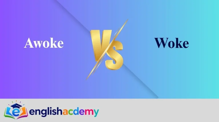 Awoke vs Woke
