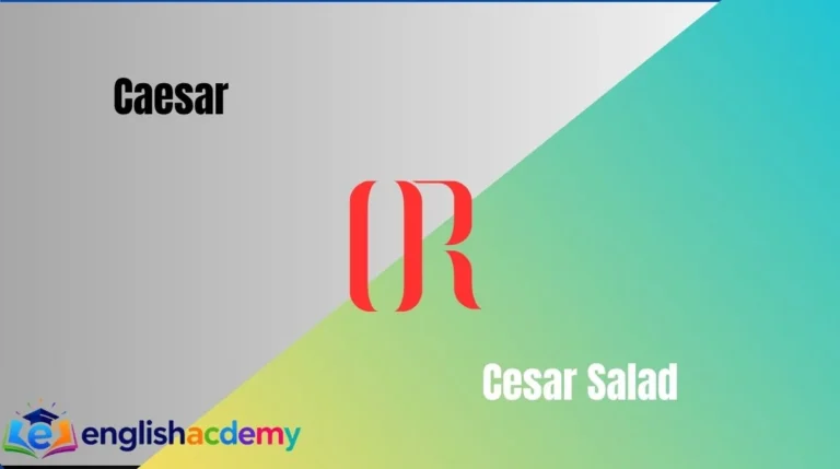 Caesar or Cesar Salad