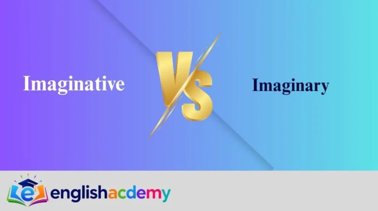 Imaginative vs Imaginary